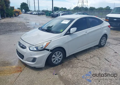2016 Hyundai Accent Se from USA, damaged, VIN KMHCT4AE6GU117098